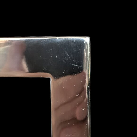 Mariposa Silver Beaded Cross 5x7 Frame  Brutalist Christian Photo - Picture 10 of 15